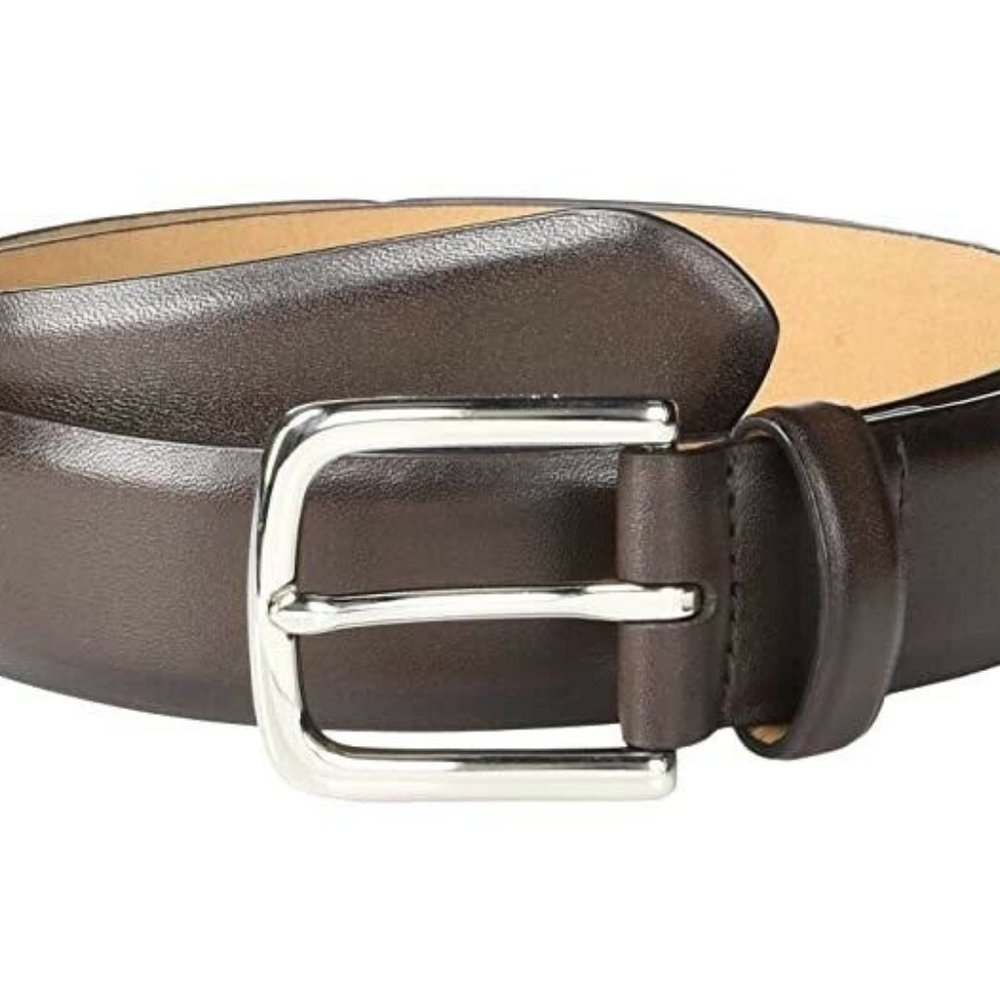 Cole Haan Men’s Leather Belt, Cocoa Brown, Size 42